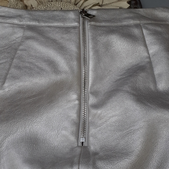 🌈TOP SHOP METALLIC SKIRT-US2 - Picture 3 of 7